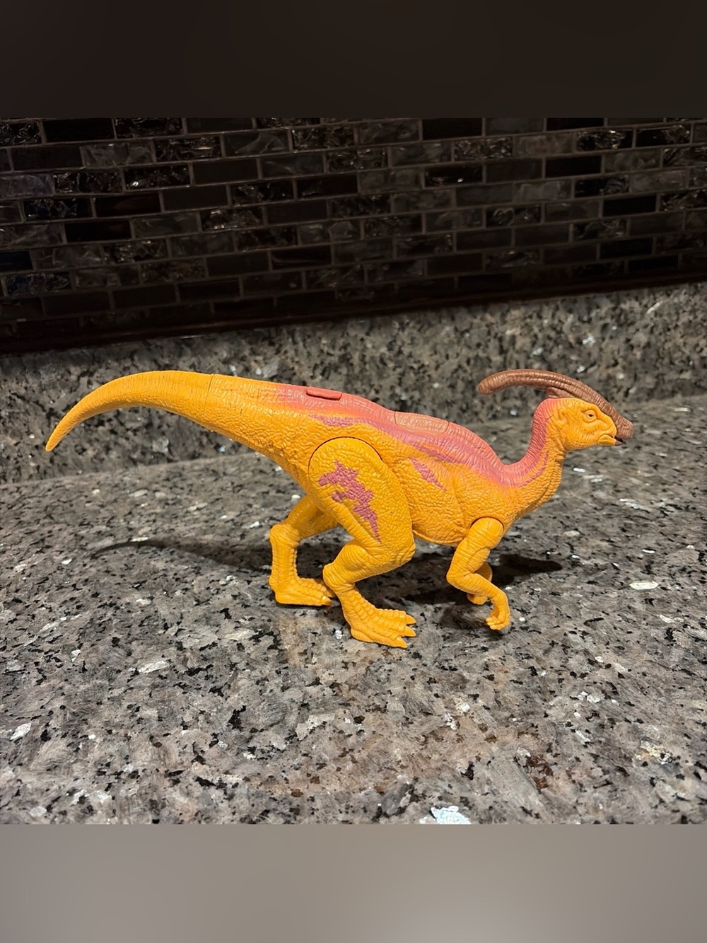 Rare Jurassic World Chaos Theory Wild Roar Parasaurolophus Jurassic Park Figure